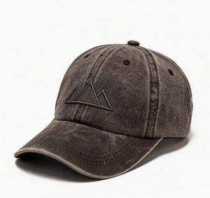 Wholesale Street Style Vintage Distressed Dad Hat Baseball Cap Cotton Washed Common Fabric Washed Cotton Baseball Caps - Product Image 3