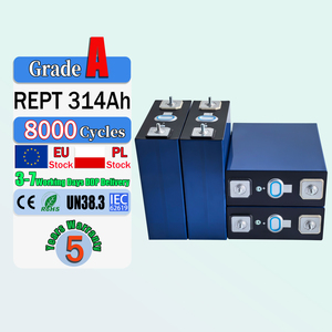 Expédition DDP UE Pologne, Cellule Lithium LiFePO4 de haute densité énergétique, Grade A REPT 3.2V 314Ah, pour stockage de centrales solaires de balcon - Product Image 1