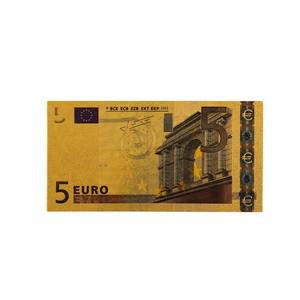 Juego de 7 Billetes de <span class=keywords><strong>Euro</strong></span> Coloridos con Denominaciones Completas, Colección de Tarjetas de Billetes Conmemorativos de PET, Regalo de Recuerdo 5 10 20 <span class=keywords><strong>50</strong></span> 100 200 500 - Product Image 2