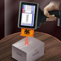 Haute qualité Portable date d'expiration Logo portable imprimante Laser à jet d'encre Machine 5W mini fibre laser marquage plastique et métal