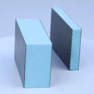 4/6/10/12/20/30/50mm Panneau XPS de revêtement de ciment Type de surface Panneau d'appui pour carrelage Sandwich Lisse Bleu <span class=keywords><strong>Isolation</strong></span> murale moderne - Product Image 2