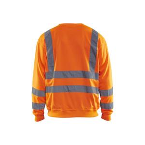 BLAKLADER - 334119745300XXL Sudadera Hi-Vis Naranja-EAN 7330509190203 ROPA DE TRABAJO DE LA HI-VIS - Product Image 2