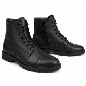 Bottes en cuir faites à la main, hauteur cheville, style Jodhpur classique, chaussures décontractées et habillées pour l'extérieur, durables, confortables, design personnalisé - Product Image 4
