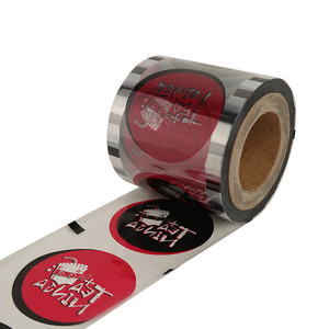 Pellicola Termosaldabile Personalizzata <span class=keywords><strong>200m</strong></span> X 128mm Impermeabile e Morbida (EVA/Carta Kraft) per Bicchieri di Bubble Tea in Carta e Plastica - Product Image 1
