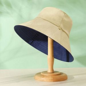 Wholesale <b>Reversible</b> Sun Women <b>Bucket</b> Summer <b>Hats</b> Upf 50+ Uv Protection for Hiking Garden Fisherman <b>Hat</b> Promotion Gifts - Product Image 2