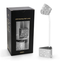 Lampu Kuku Isi Ulang untuk Kuku Gel 18W Pengering Kuku UV LED Tanpa Kabel dengan Sensor Otomatis Lampu Pengering Kuku Profesional Cepat