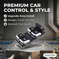 Tombol Kontrol Saklar Jendela Power Master 8K0959851F untuk AUDI A4 (B8) A5 Q5