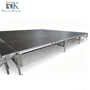 Easy Install <b>Stage</b> <b>Platform</b> Aluminum Stable <b>Stage</b> Outdoor & Indoor <b>Stage</b> - Product Image 1
