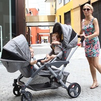 Poussette Purorigin OEM&ODM 2026 pour bébés, pliable, multifonction, poussette double pour poupées, poussette jumelle pour bébés, pour les voyages