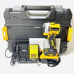 Visseuses à chocs sans fil jaunes haute puissance 300 N.m, visseuse à couple élevé sans balais avec batterie d'origine DeWalt - Product Image 6
