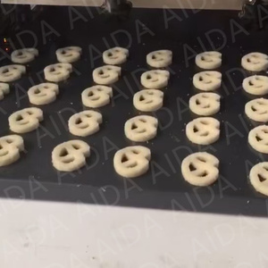 Máquina de llenado de crema para galletas y pasteles con inyección y corte por hilo, pequeña máquina depositadora de galletas y bizcochos - Product Image 4