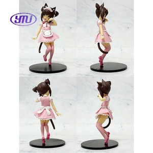 2 estilos 18CM <span class=keywords><strong>Cos</strong></span> lindo Animal gato Chocolate Maid Sexy chicas Manga figurita NEKOPARA dibujos animados japoneses PVC Anime figura Juguetes - Product Image 4
