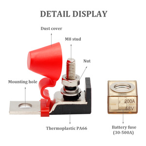 Миниатюрные автоматические выключатели высокого тока держатель предохранителя MRBF 30A-500A с крышкой <span class=keywords><strong>400A</strong></span> 500A предохранитель высокого тока - Product Image 4
