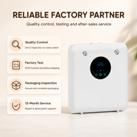 Diffuseur d'arômes intelligent avec affichage de la température et de l'humidité, double buse, machine à parfum Bluetooth, 300 ml, contrôle par application, verrouillage enfant