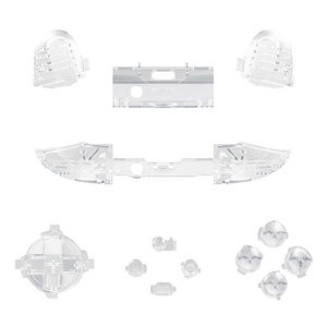 Kit complet de boutons de remplacement personnalisés pour manette Xbox Series X S : gâchettes directionnelles, boutons de fonction et coque de batterie - Product Image 2