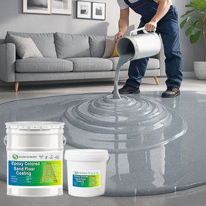 <span class=keywords><strong>Peinture</strong></span> époxy auto-nivelante sans solvant à effet marbre, sable coloré pour <span class=keywords><strong>sol</strong></span> en <span class=keywords><strong>béton</strong></span>, revêtement de <span class=keywords><strong>sol</strong></span> époxy - Product Image 2