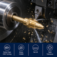Vente en gros de buses de débit de précision polies en laiton C3600 à coupe libre pour usinage CNC, usinage CNC, échantillon gratuit