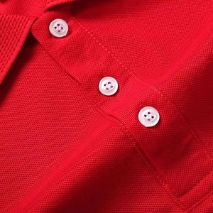 T-shirt à manches courtes personnalisé avec logo brodé, uni pour homme, polo vierge, impression sportive, t-shirt de golf - Product Image 2