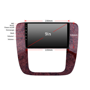 9 inch màn hình cảm ứng <span class=keywords><strong>Bluetooth</strong></span> Wifi Xe GPS Navigator Carplay Android autoradio Máy nghe nhạc cho <span class=keywords><strong>GMC</strong></span> Chevrolet Buick Hummer - Product Image 3