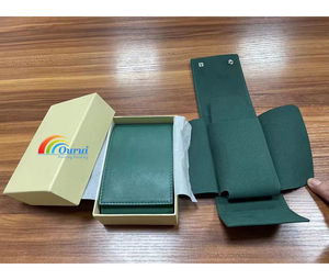 Estuche de Cuero para Reloj con Logotipo Personalizado Directo de Fábrica, Bolsa de Almacenamiento Portátil para un Solo Reloj con Caja de Regalo a Juego, Bolsas de Viaje para Relojes al por Mayor - Product Image 6