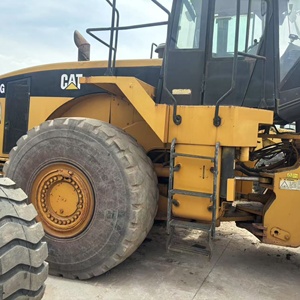 Cargadora de Ruedas Caterpillar 980G Modelo 2020, Capacidad de Carga Nominal de 45 Toneladas, Cabina Cerrada Amarilla, Neumáticos Todoterreno Grandes, Motor y Bomba - Product Image 4