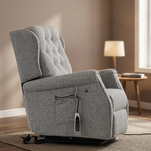 Sillón reclinable eléctrico para personas mayores con función de masaje, sofá reclinable individual con estructura metálica completa para sala de estar. - Product Image 6