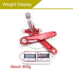 Manivela de bicicleta IXF 104BCD, anillo de cadena de aleación de aluminio de 170mm de diámetro, para 7/8/9/10/11S - Product Image 5