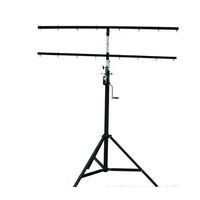 Soporte de Iluminación de Una Sola Capa de 1.5-3m, 60KG, Estructura de Aluminio Resistente para Iluminación de Escenario, Equipo para DJ y Eventos