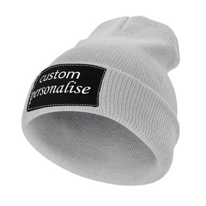 Berretti personalizzati con Logo personalizzato personalizzato bebè all'ingrosso caldo all'uncinetto con Logo personalizzato marchio modello di marca Mohair Beanie di alta qualità