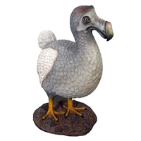 Statue d'oiseau dodo en résine 3D personnalisée, figurine d'oiseau dodo éteint pour la décoration de la maison