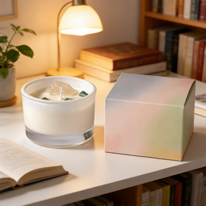 <span class=keywords><strong>Bougie</strong></span> de Manifestation et de Purification Énergétique en Verre <span class=keywords><strong>D</strong></span>époli Pastel pour Acheteurs de Boutiques Spirituelles, Vente en Gros - Product Image 5