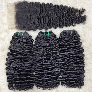 2013 produit chaud extension de qualité supérieure cheveux humains couleur naturelle 1b <span class=keywords><strong>mèche</strong></span> cheveux - Product Image 4