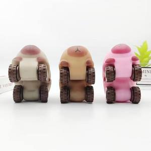 Balle sensorielle TPR écologique Capybara, design innovant, pour machine distributrice, jouet de décompression pour enfants - Product Image 3