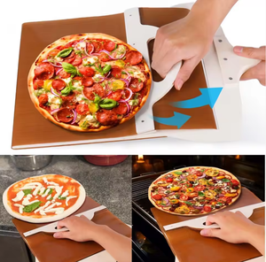 La popular pala deslizante para <span class=keywords><strong>pizza</strong></span> de bambú con mango se utiliza en la cocina y en restaurantes. - Product Image 6