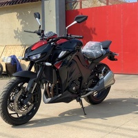 Moto sportive de course Kawasaki Ninja d'occasion automatique 200cc-400cc avec moteur à essence 120 km/h 21,5 kW/8300 pour la course sur route