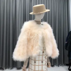 Luxury Women Mink Fur Plus Size Mackage Mongolian Fur Coat For Woman Lady Genuine Mink Fur