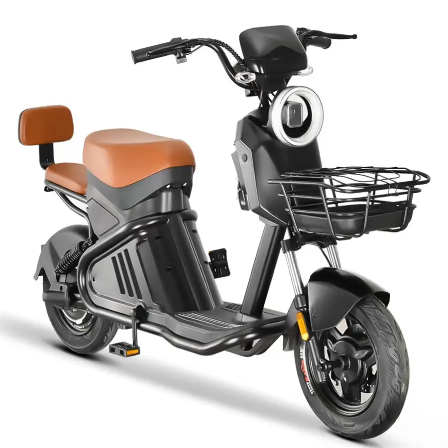 60V 350W มอเตอร์ไร้แปรงจักรยานไฟฟ้าอื่นๆจักรยานใหม่ไฟฟ้าCity Cargoไฮบริดจักรยานเมืองจักรยานแบตเตอรี่Ebike Custom MB