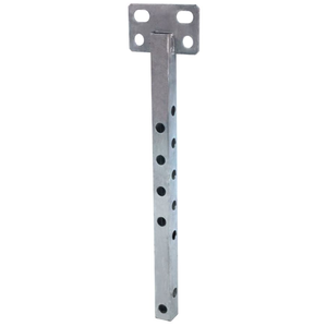 Poteau carré en acier CT8 pour accessoires d'alimentation de télécommunications à montage suspendu - Product Image 1