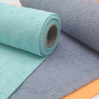 Chiffons de nettoyage de cuisine en microfibre jetables lavables personnalisés Serviettes à déchirer Eau puissante écologique réutilisable