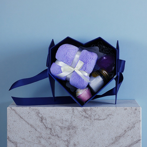 Pacchetto <span class=keywords><strong>di</strong></span> lusso per la cura del cestino amore <span class=keywords><strong>sapone</strong></span> alla lavanda sale torta <span class=keywords><strong>bomba</strong></span> da bagno per la cura <span class=keywords><strong>di</strong></span> sé per le donne sane - Product Image 6