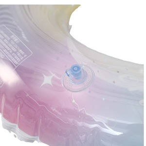 Círculo de natación de sirena grueso transfronterizo Ins, anillo de natación inflable de cola de pez para axilas de PVC grande para piscina - Product Image 4