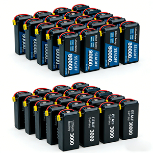 Baterai Drone FPV 6000mAh 10000mAh 30.8V 100C 8S HV LiPo, cocok untuk drone dan mobil RC FPV dengan pengiriman cepat. - Product Image 4