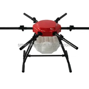 Mini Quadcopter Drone Dual Camera SS-6-10L Sprayer for Agriculture with 4k Camera at Low Price White + Red 10 Liter 145