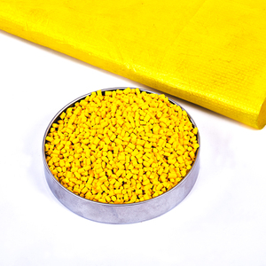 Màu vàng nhựa sắc tố màu <span class=keywords><strong>masterbatch</strong></span> Hỗ trợ màu sắc tùy chỉnh cho ép phun và bộ phim nhựa - Product Image 3