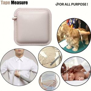 Hot Sales Custom Mini Tape Measure 1.5M PU Leather Tape Measure with logo Custom Body Soft Measuring Tape with logo - Product Image 6