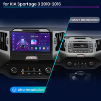 Autoradio Junsun avec Carplay et Android Auto pour KIA Sportage 3 2010 - 2016, lecteur DVD de voiture, écran de voiture, livraison rapide