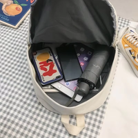 Nueva mochila Simple de Color sólido, bolsa Universal de viaje y ocio para hombres y mujeres, mochila impermeable de gran capacidad