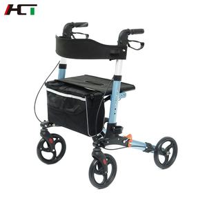 רפואי מכשיר קל משקל Rollator בית טיפול 4 גלגלים Rollator ווקר עבור קשישים ונכים אנשים - Product Image 2