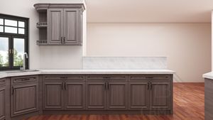 Cbmart pa ריהוט מודרני עיצוב עץ מלא אלגנטי בסגנון אירופאי שייקר קיר ארונות מטבח מודולה - Product Image 6