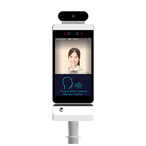 Kiểm soát truy cập sinh trắc học tốc độ cao tham dự pre-shift phát hiện rượu Nhận dạng khuôn mặt kiểm tra nhiệt độ hỗ trợ - Product Image 1